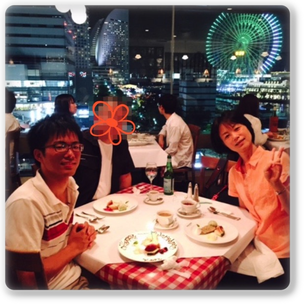 息子20歳のBirthday Dinner